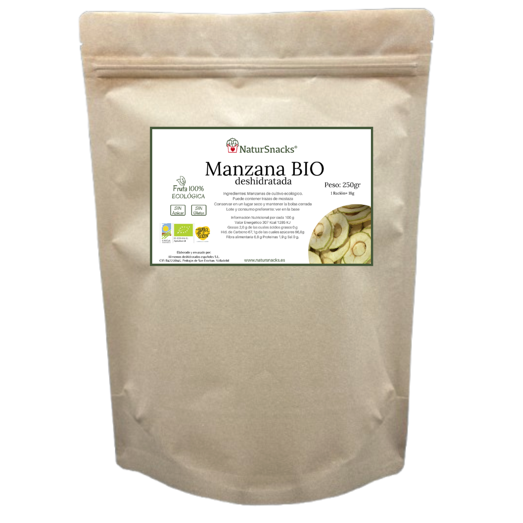 BIO Manzana deshidratada 250gr